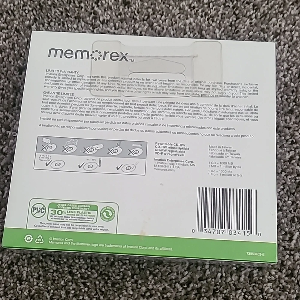 New Memorex CD pack - Picture 2 of 3